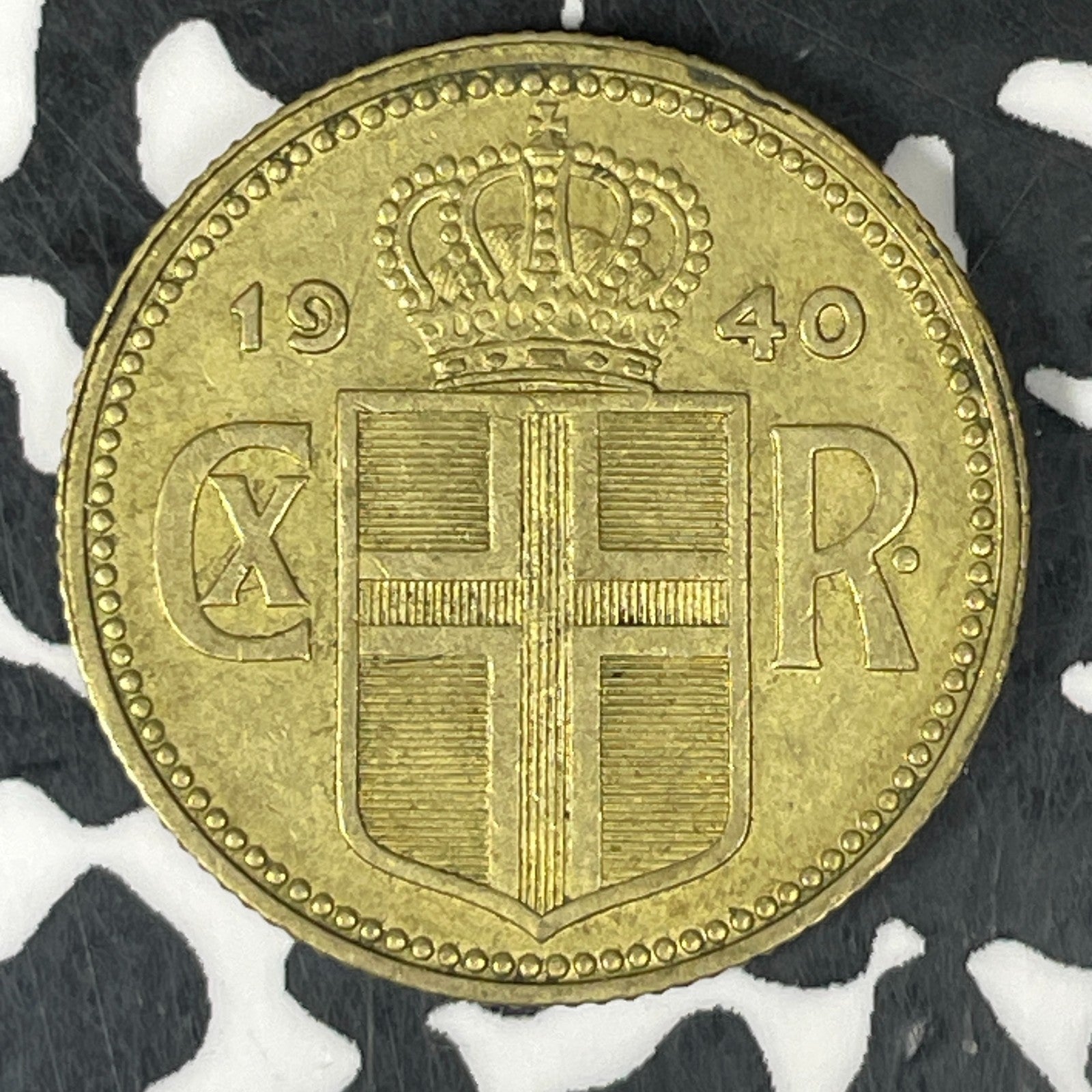 1940 Iceland 1 Krona Lot#C7636