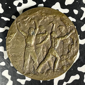 1911 Switzerland Completion Of Loetschberg Tunnel Medal Lot#JM9238 36mm