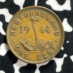 1944-C Newfoundland Small Cent Lot#T9693 Better Date