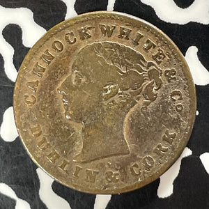 Undated Ireland Cannock White & CO. Token Lot#T5138