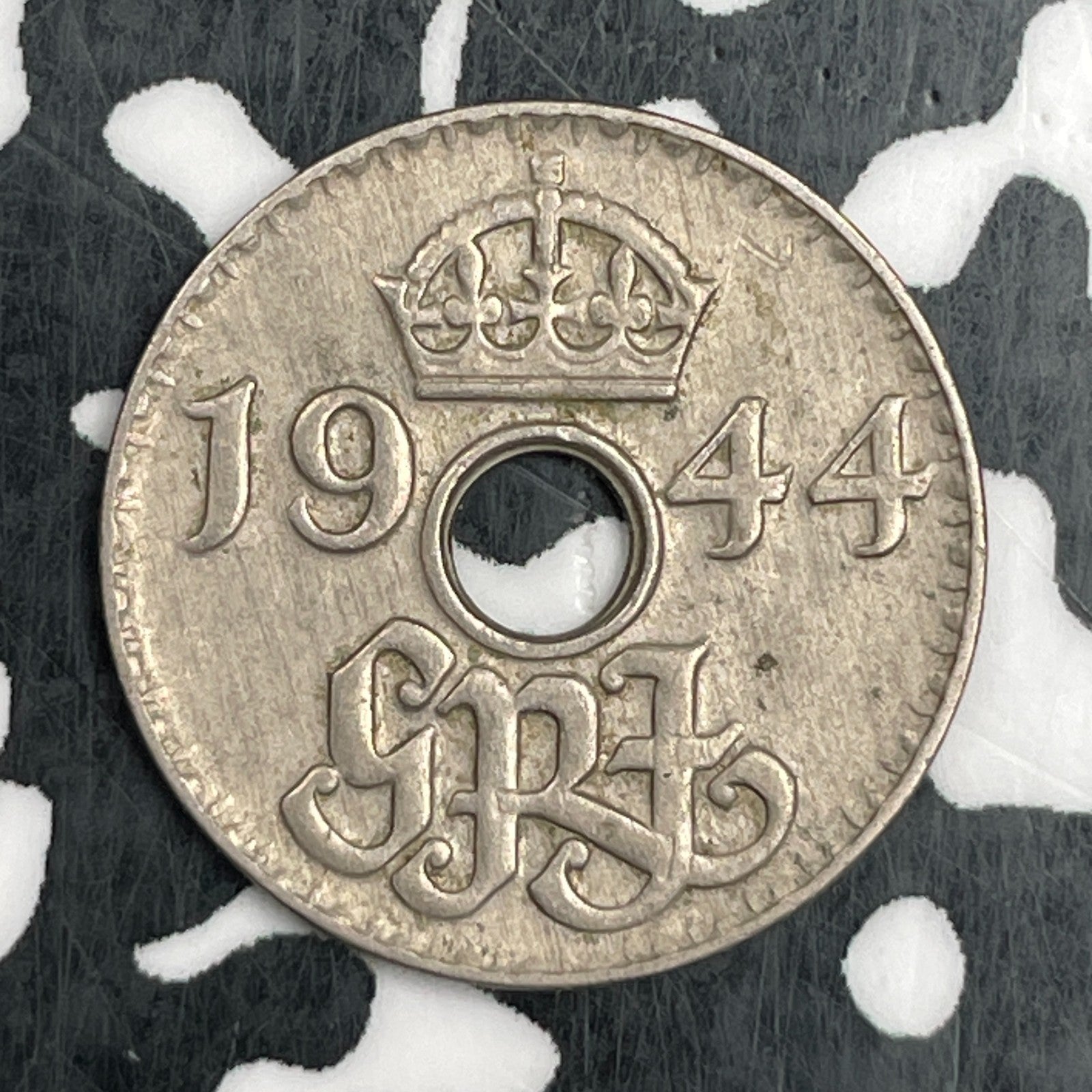 1944 New Guinea 3 Pence Threepence Lot#F7253