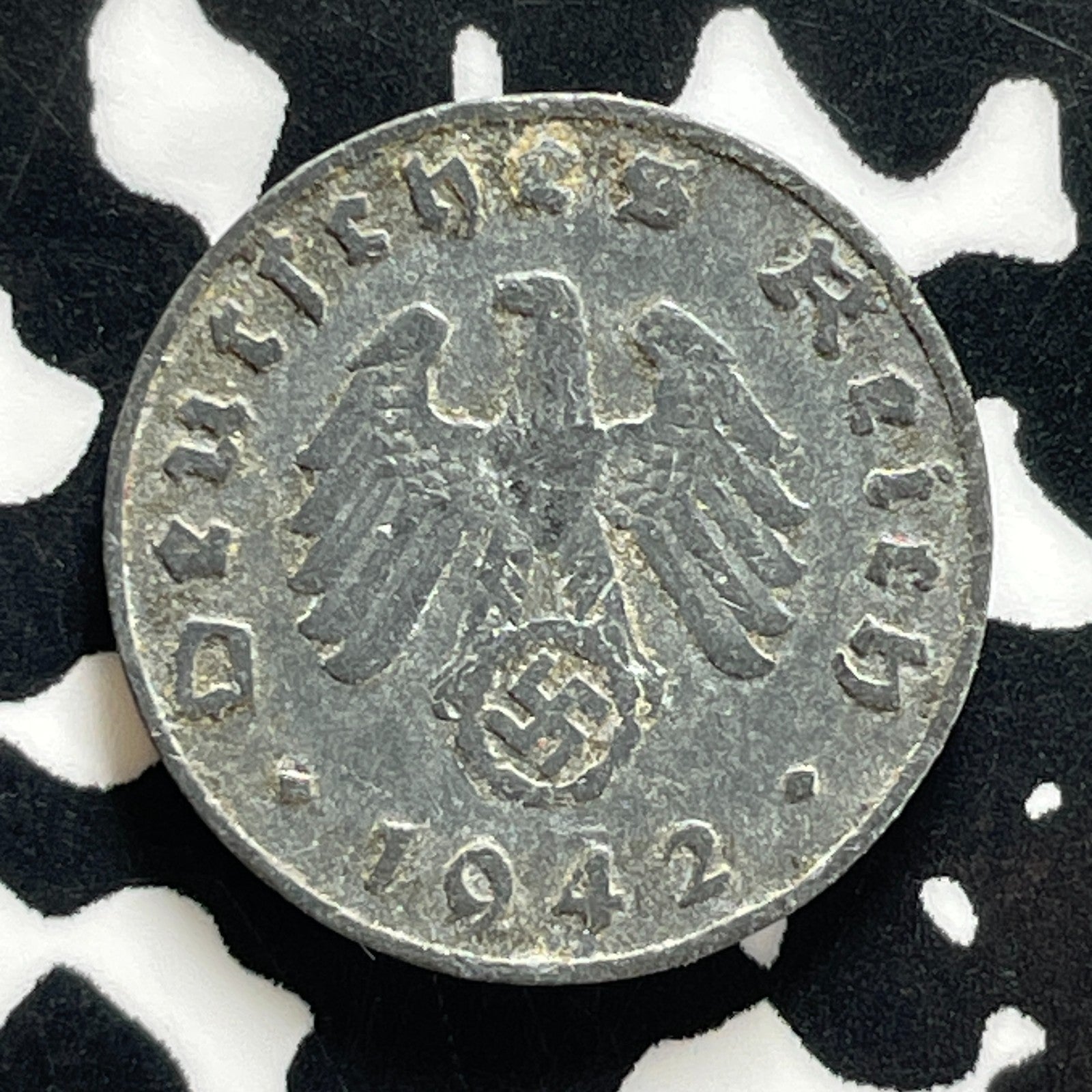 1942-D Germany 1 Pfennig Lot#C3290