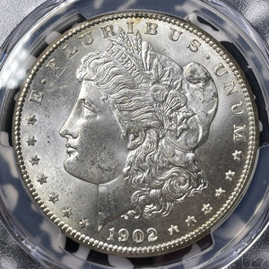 1902-O U.S. $1 Morgan Dollar PCGS MS64 Lot#G9608 Silver! Choice UNC!