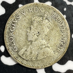 1929 South Africa 6 Pence Sixpence Lot#E3909 Silver!