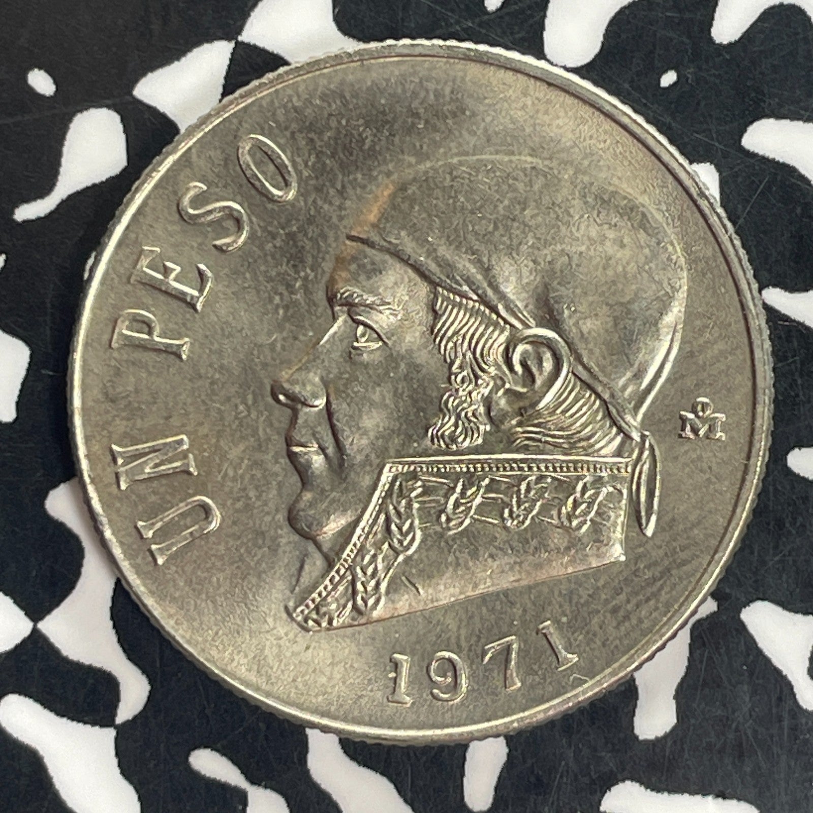 1971 Mexico 1 Peso Lot#C4959 High Grade! Beautiful!