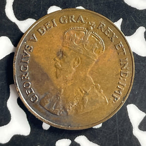 1923 Canada Small Cent Lot#T7169 Key Date! Nice!