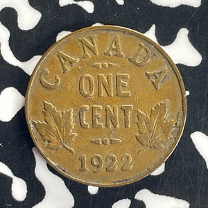 1922 Canada Small Cent Lot#T8674 Key Date!