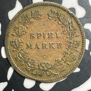 Undated Austria Franz Joseph Spiel-Marke Token Lot#T2543