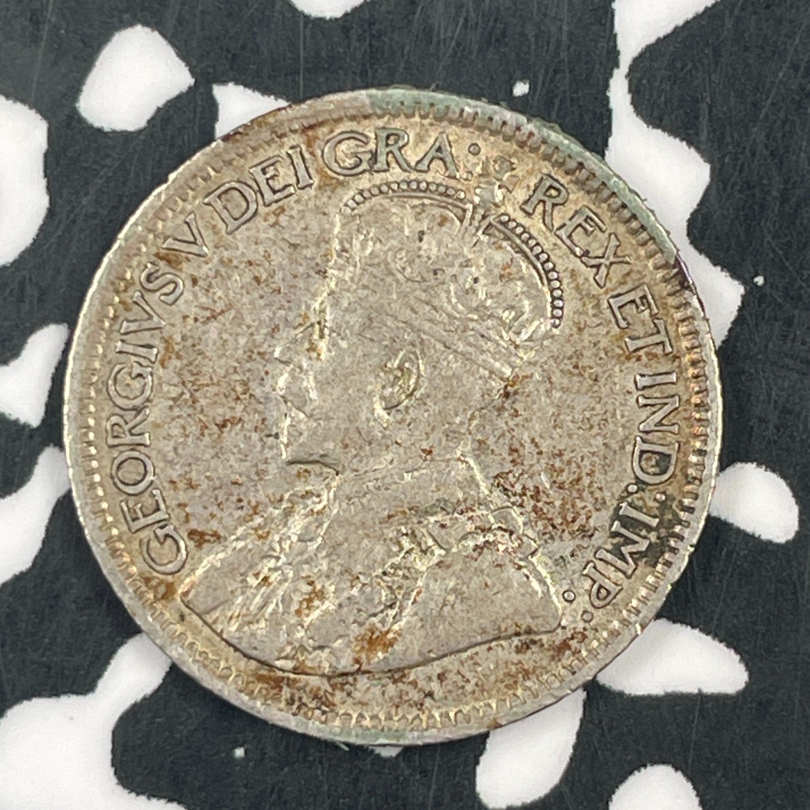 1921 Canada 10 Cents Lot#F5056 Silver! Nice!