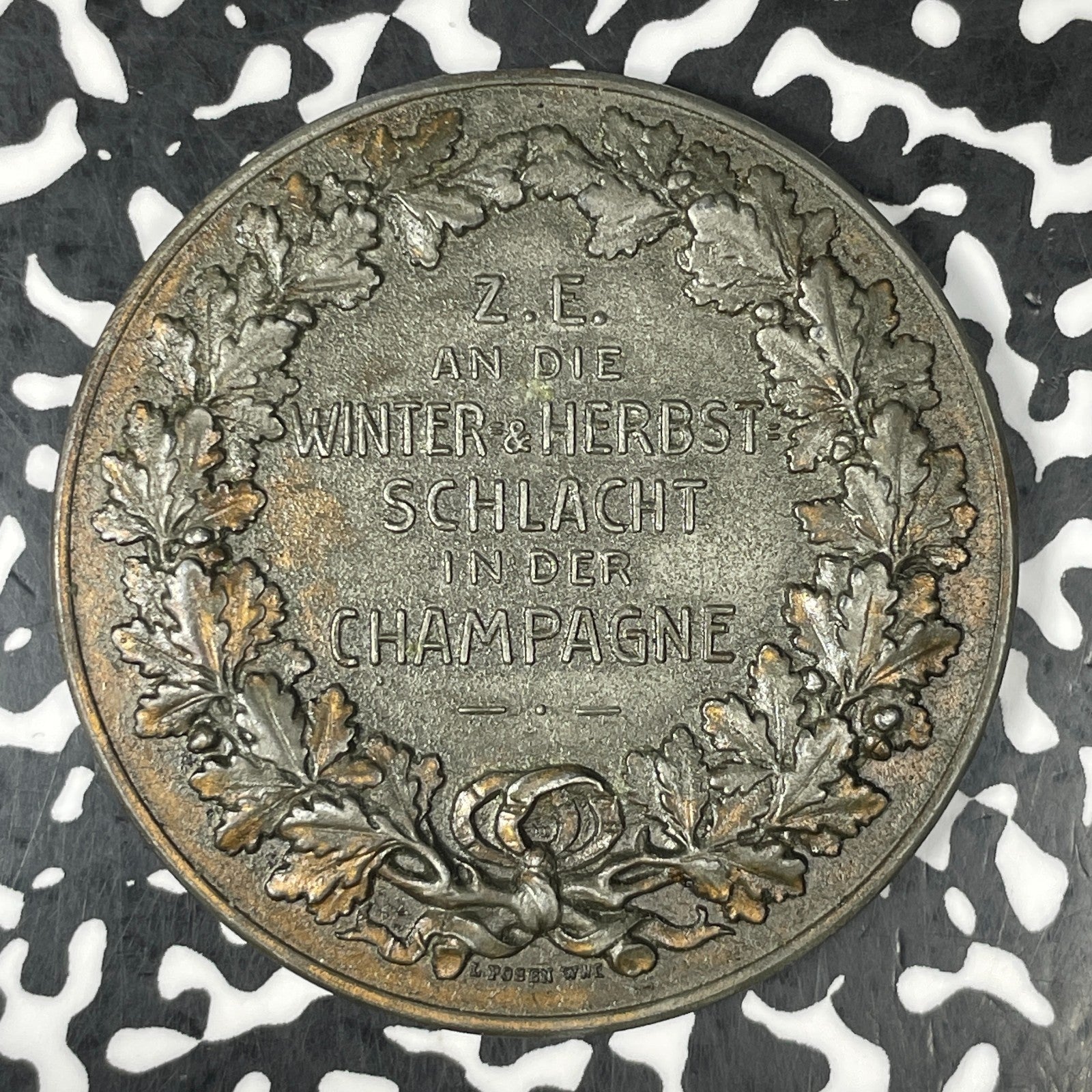 (1915) Germany Reserve Field Artillery Regiment 16 Medal Lot#OV1814 49mm