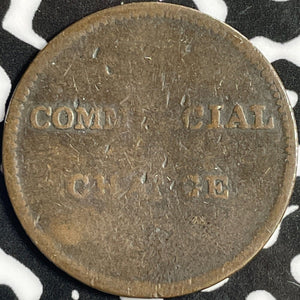 (1830) Lower Canada Commercial Change 1/2 Penny Token Lot#D8694