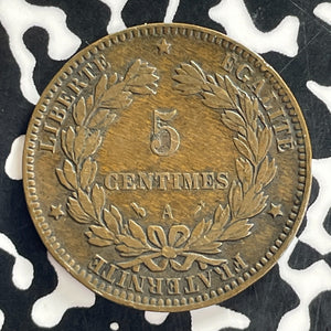 1896-A France 5 Centimes Lot#C1246