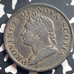 1832 Nova Scotia 1/2 Penny Half Penny Token Lot#T8969