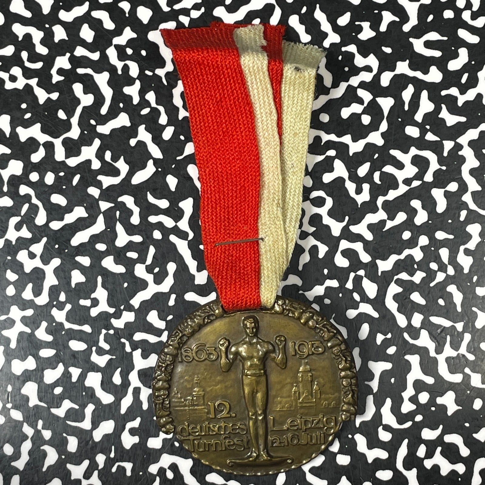 1913 Germany Leipzig Singing Festival Medal Lot#OV1816 51mm