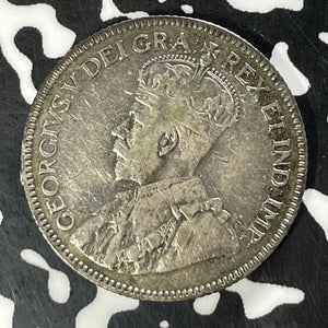 1934 Canada 25 Cents Lot#T4867 Silver!