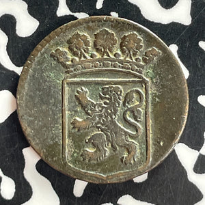 1744 Netherlands East Indies Holland 1 Duit Lot#T7472