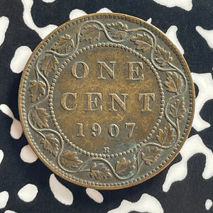 1907-H Canada Large Cent Lot#T7817 Key Date!