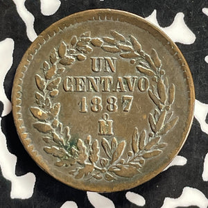 1887-Mo Mexico 1 Centavo Lot#T9794