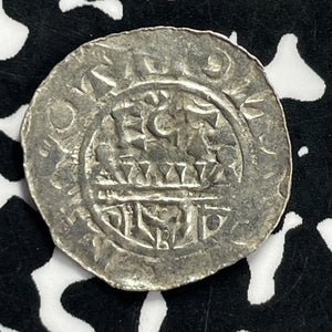 (1054-76) Netherlands Utretcht William Of Ponte 1 Denier Lot#JM9814 Silver!