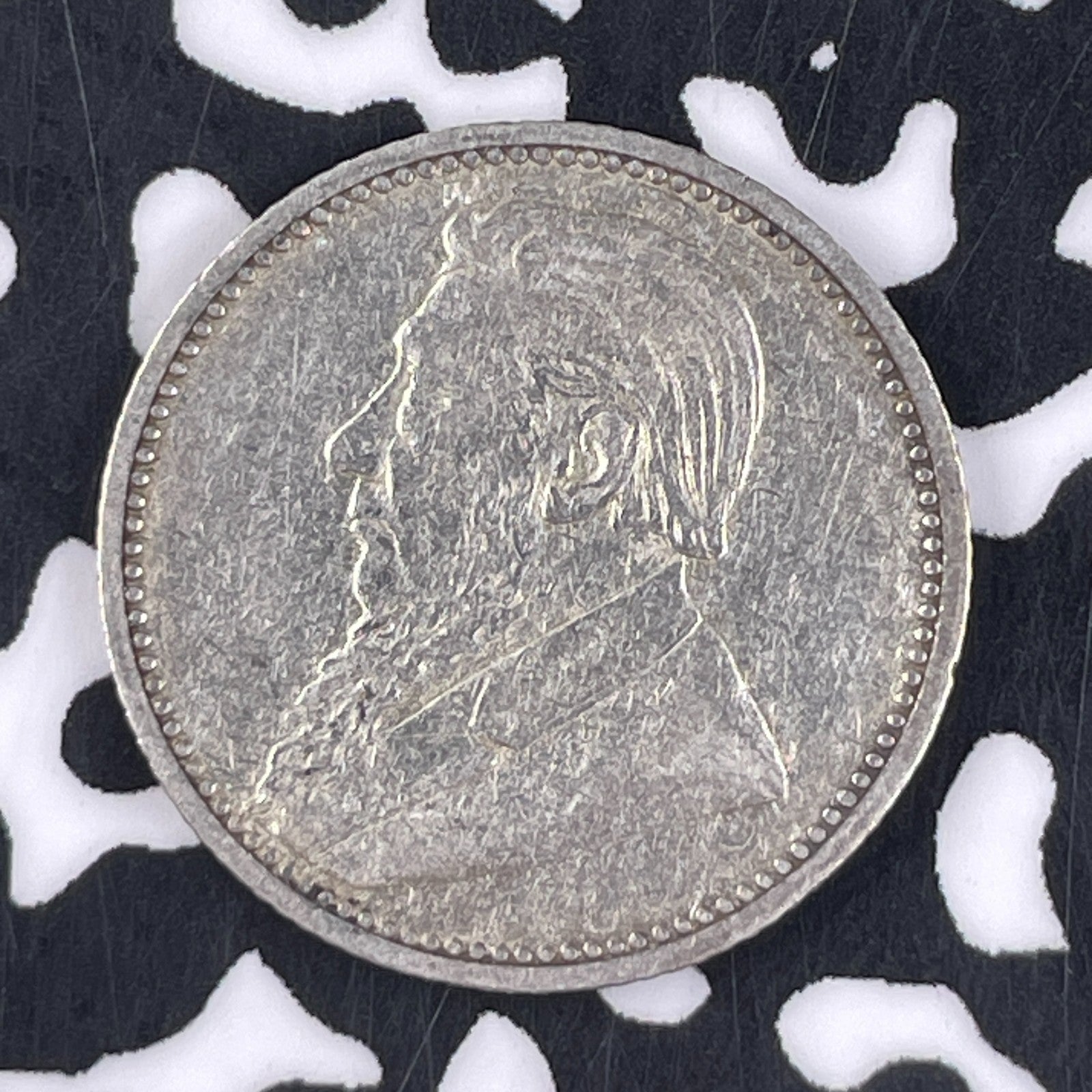 1892 South Africa 6 Pence Sixpence Lot#F3315 Silver! Low Mintage, Rim Damage
