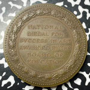 1908 G.B. Edward VII South Kensington Board Of Education Award Medal Lot#B2365