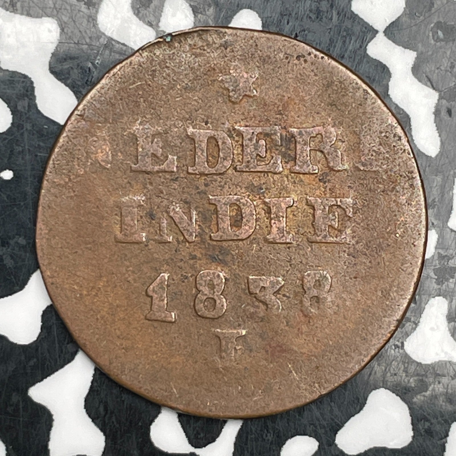 1838-J Netherlands East Indies 1 Cent Lot#N2525