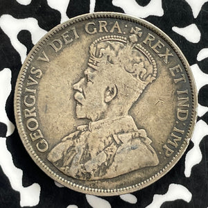 1914 Canada 50 Cents Lot#JM0228 Silver! Better Date