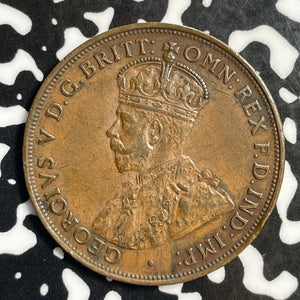 1922 Australia 1 Penny Lot#E1416 Nice!