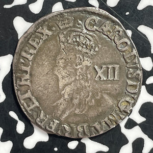 (1635-36) Great Britain Charles I 1 Shilling Lot#JM9569 Silver! S-2791