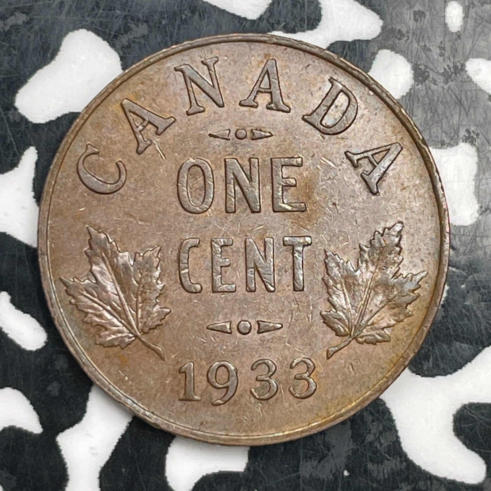 1933 Canada Small Cent Lot#N2598 Nice!