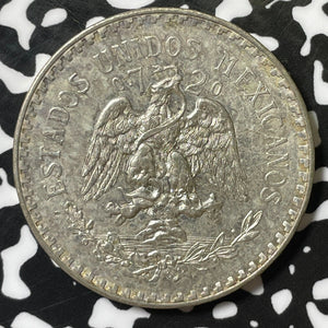 1933 Mexico 1 Peso Lot#E5002 Silver! High Grade! Beautiful!