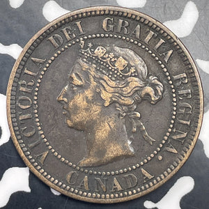 1886 Canada Large Cent Lot#C1355 Nice!