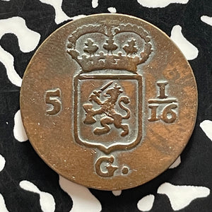 1808 Netherlands East Indies 1 Duit Lot#T5417 Nice!