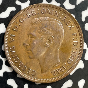 1940 Great Britain 1 Penny Lot#E9822 High Grade! Beautiful!