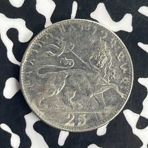 (1931) Ethiopia 25 Matonas Lot#T8610 High Grade! Beautiful!