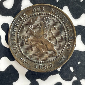 1899 Netherlands 1 Cent Lot#C1270