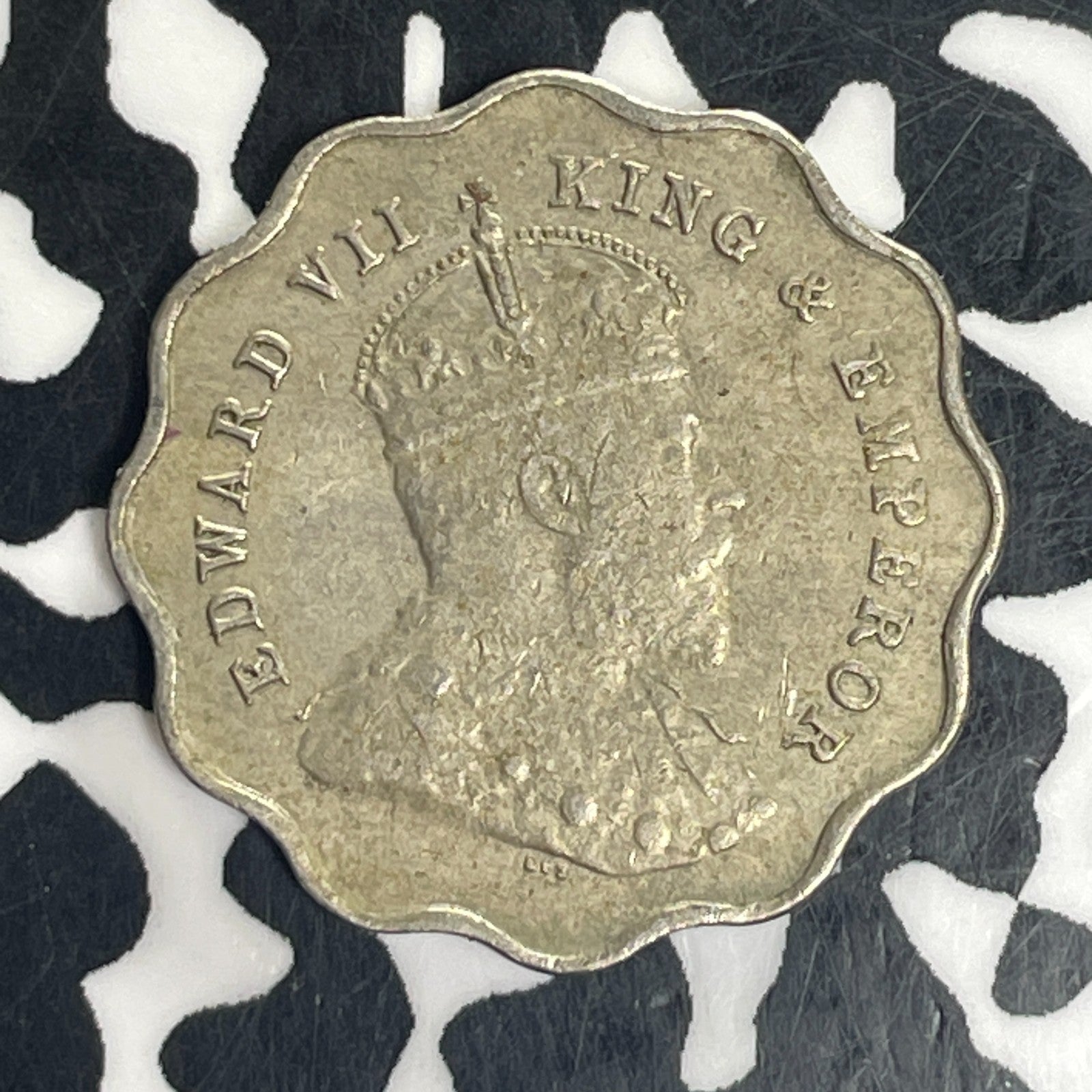 1910 India 1 Anna Lot#C5233 Nice!