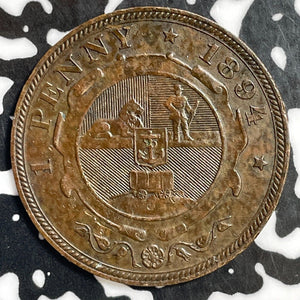 1894 South Africa 1 Penny Lot#E5669