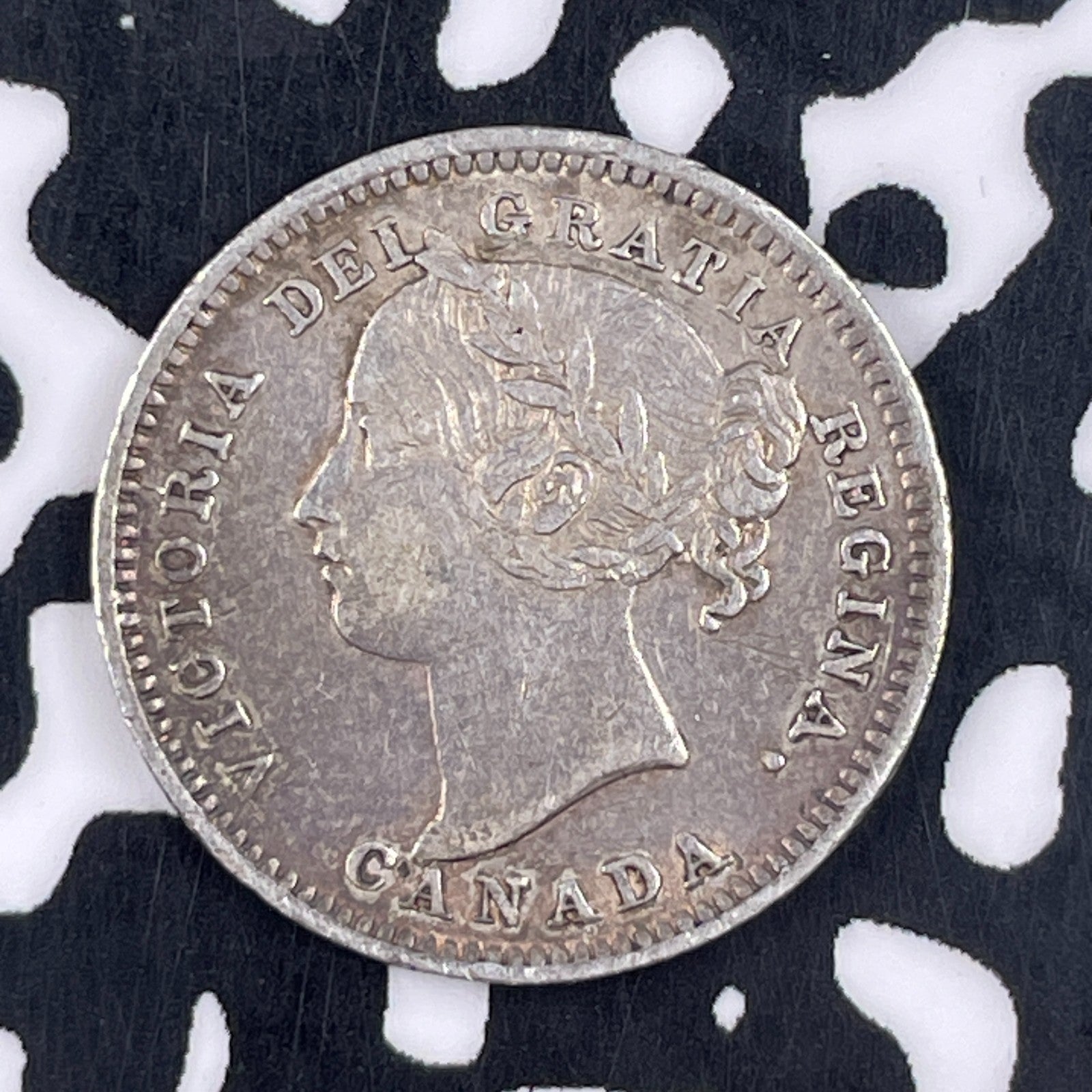 1900 Canada 10 Cents Lot#JM1277 Silver! Nice!