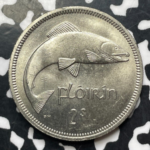 1966 Ireland 1 Florin (7 Available) (1 Coin Only) High Grade! Beautiful!