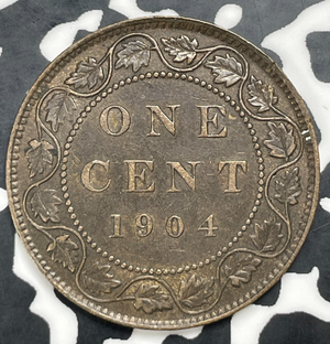 1904 Canada Large Cent Lot#C0310