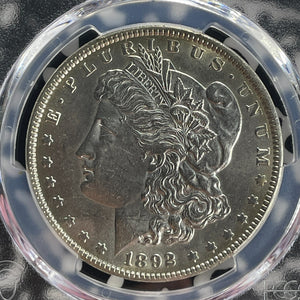 1892 U.S. $1 Morgan Dollar PCGS AU58 Lot#G687 Silver!