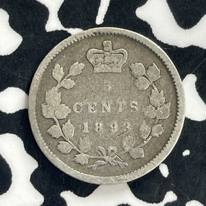 1893 Canada 5 Cents Lot#C1226 Silver!