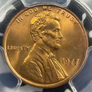 1977 U.S. Lincoln Memorial Cent PCGS MS67RD Lot#G9551 Gem BU!