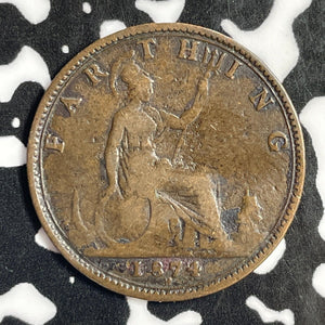 1874-H Great Britain Farthing Lot#E1227