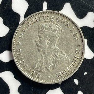 1936 Australia 3 Pence Threepence Lot#C0796 Silver!