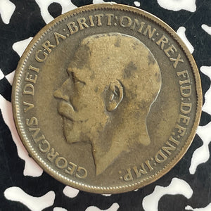 1912-H Great Britain 1 Penny Lot#T7551