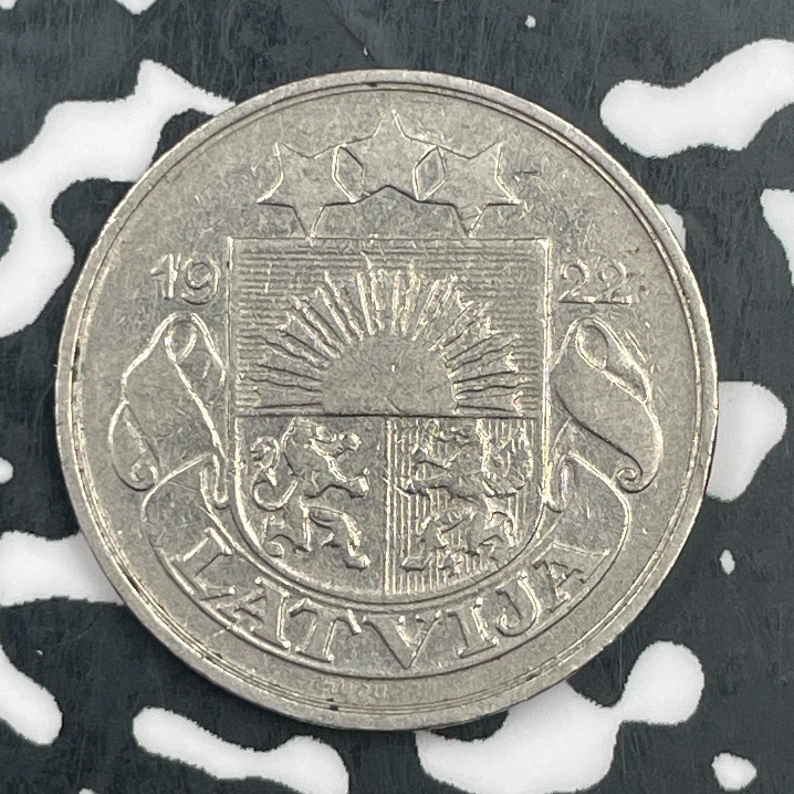 1922 Latvia 20 Santimu Lot#F8925