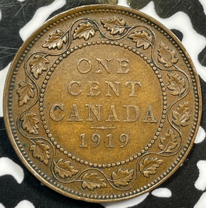 1919 Canada Large Cent Lot#D8580