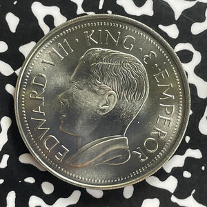 1936 British East Africa Edward VIII Fantasy Crown Lot#C0078 KM#X2A